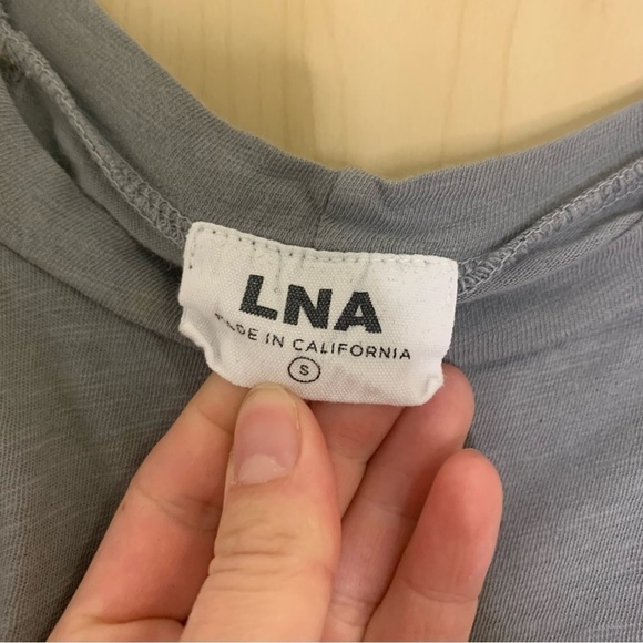 LNA Martin Gray Tee Shirt Size Small - Picture 5 of 8